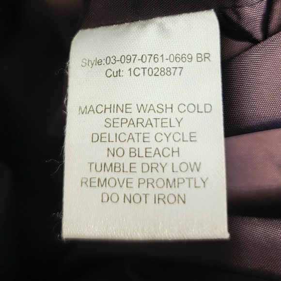 Roper Range Gear Quilted Down Jacket Men's XL Snap Front Insulated Bomber - Picture 8 of 10